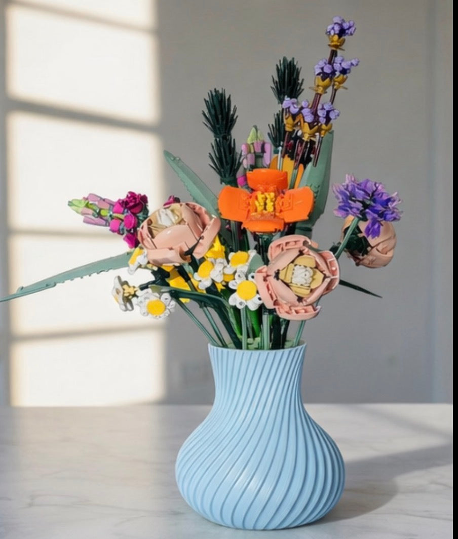 Display Vase For Lego Bouquet, Artificial Flowers or Roses 10328 Botanicals