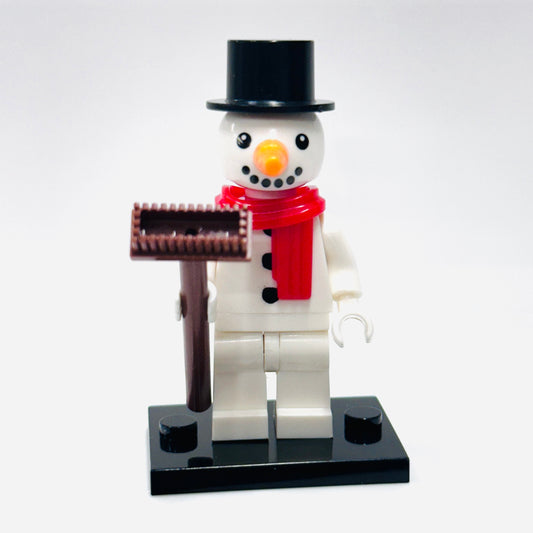 Custom Snowman  Minifigure
