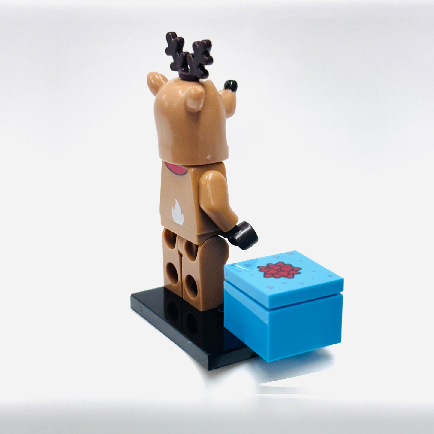 Custom Christmas Reindeer Minifigure