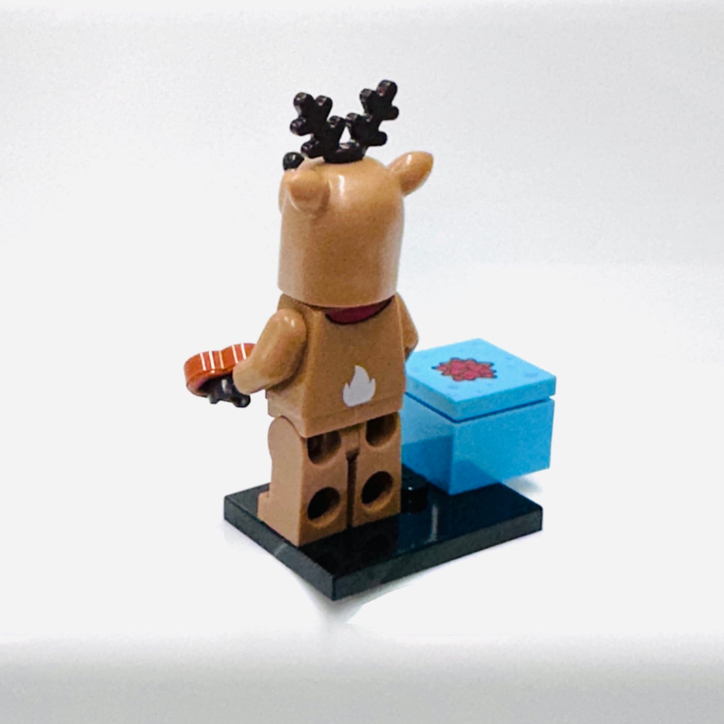 Custom Christmas Reindeer Minifigure