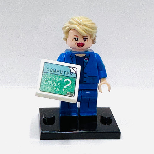 Custom Hillary Clinton Minifigure