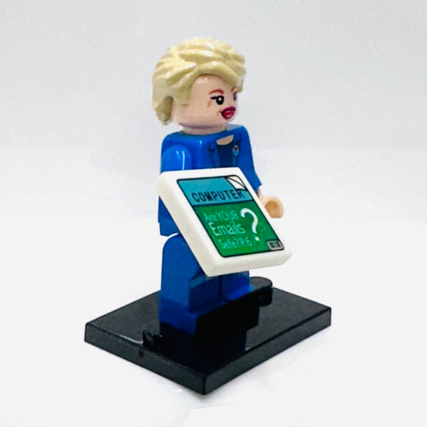 Custom Hillary Clinton Minifigure