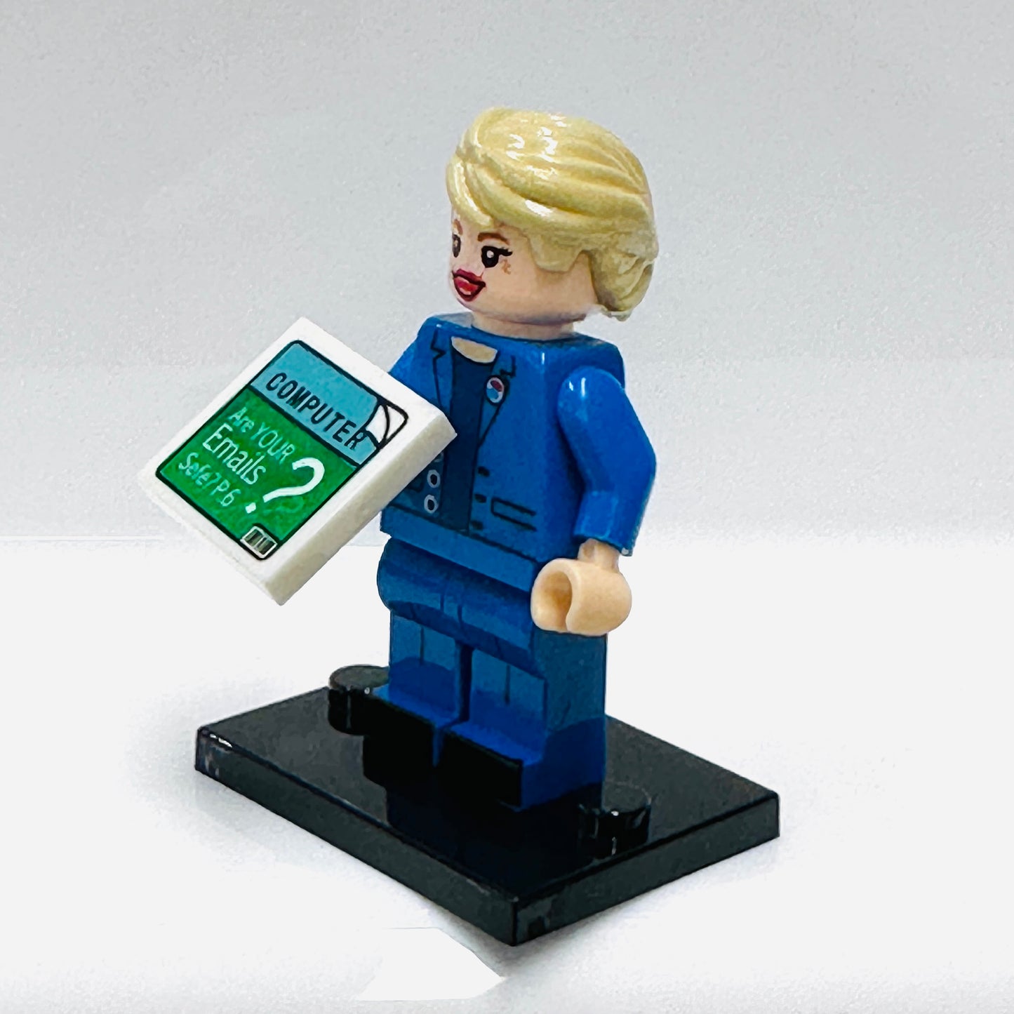 Custom Hillary Clinton Minifigure