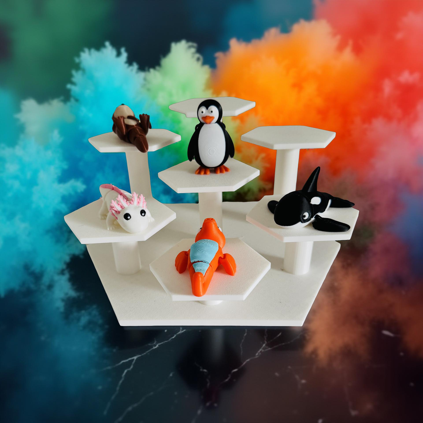 Fleximals Cute Flexi 3D Printed Animal Buddies
