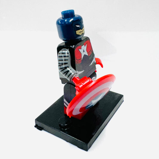 Custom Super Hero Captain America Minifigure