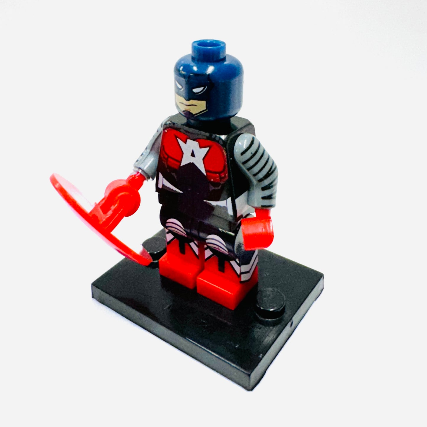 Custom Super Hero Captain America Minifigure