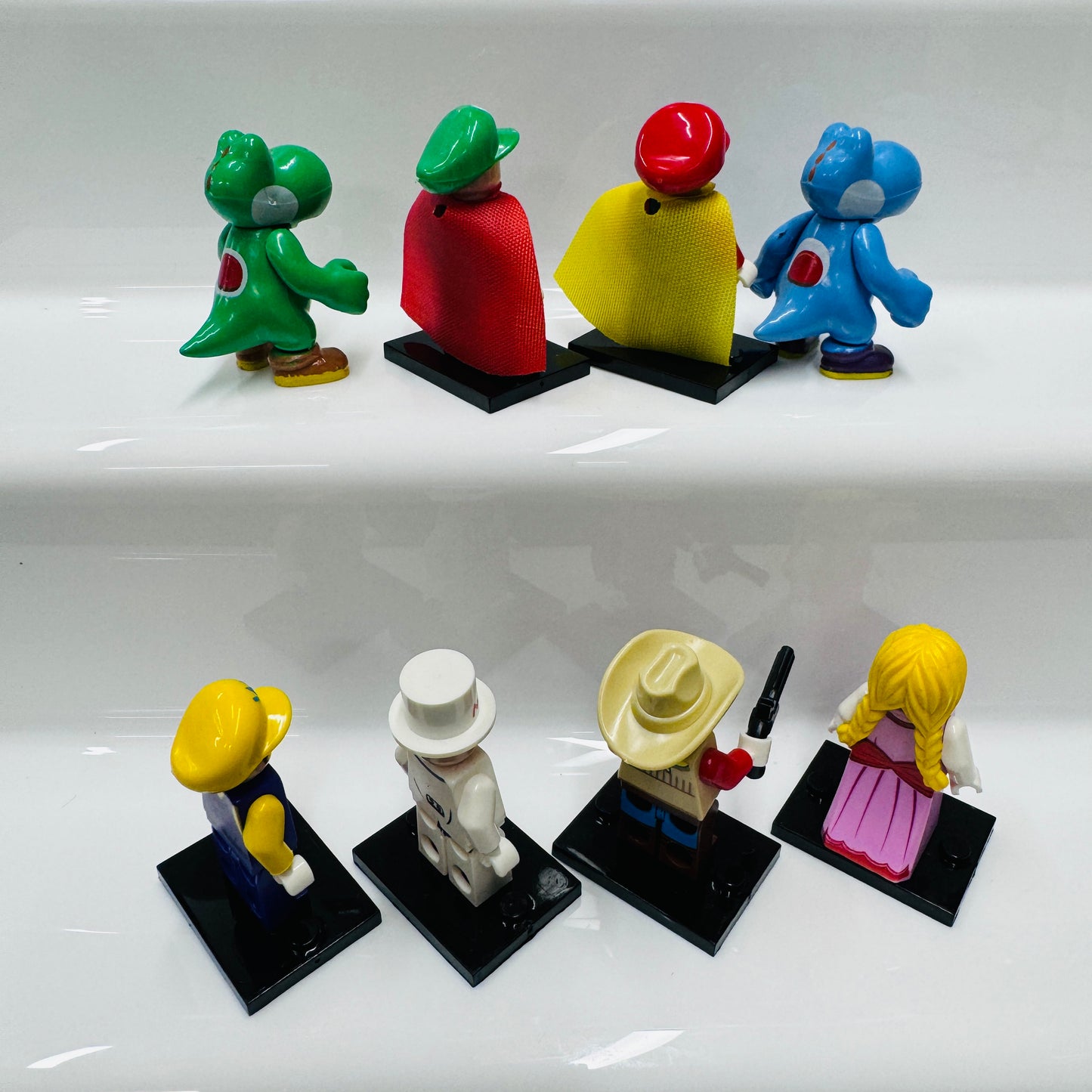 Custom Super Mario Set Of 8 Minifigures