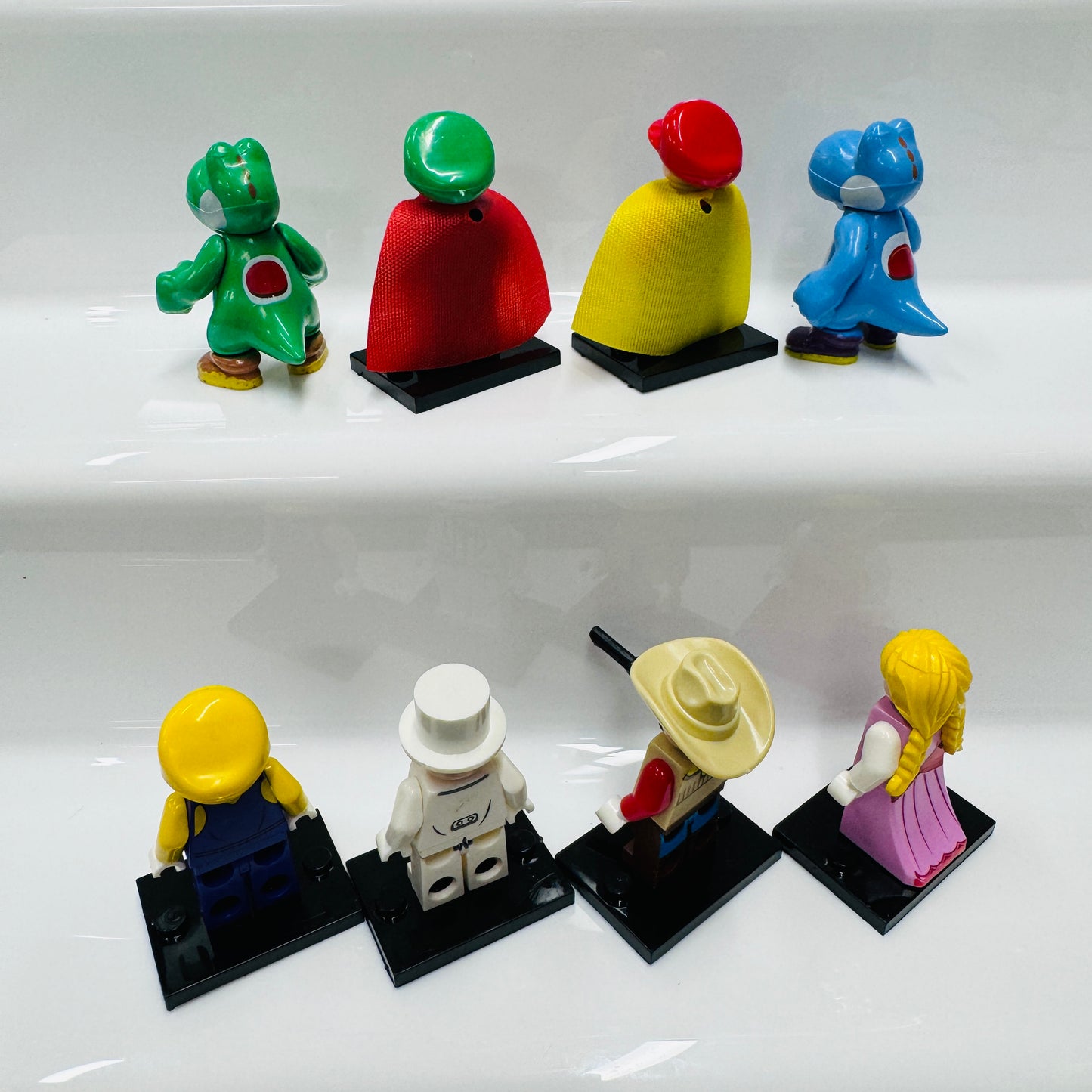 Custom Super Mario Set Of 8 Minifigures