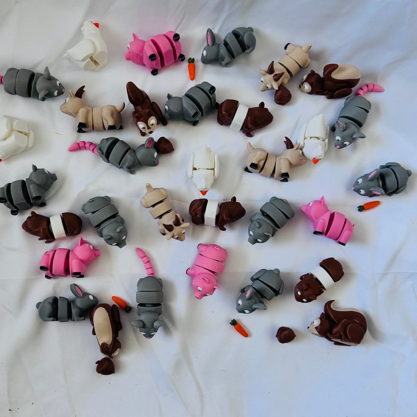 Fleximals Cute Flexi 3D Printed Animal Buddies
