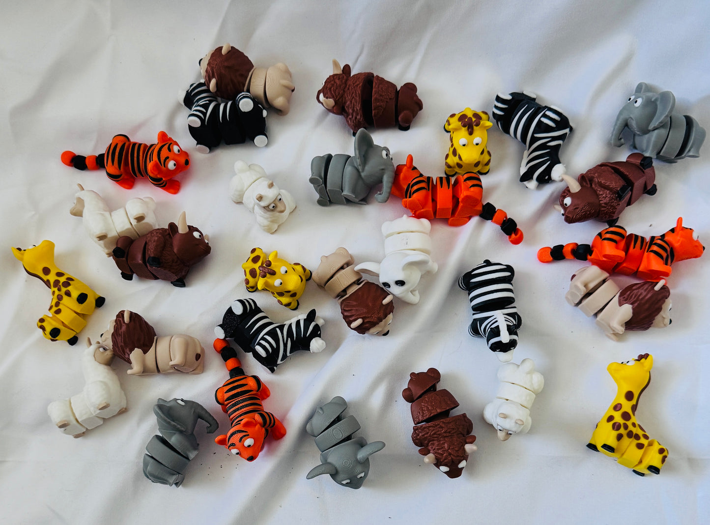 Fleximals Cute Flexi 3D Printed Animal Buddies