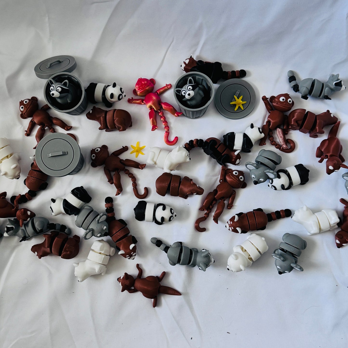 Fleximals Cute Flexi 3D Printed Animal Buddies