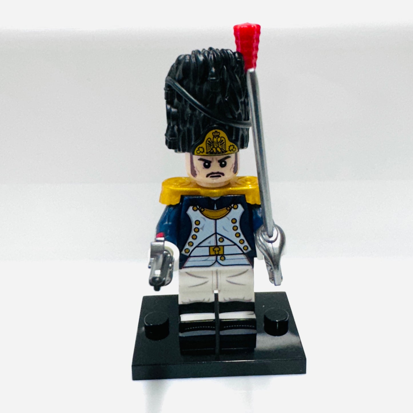 Custom Military Officer Of The French Old Guard Minifigure