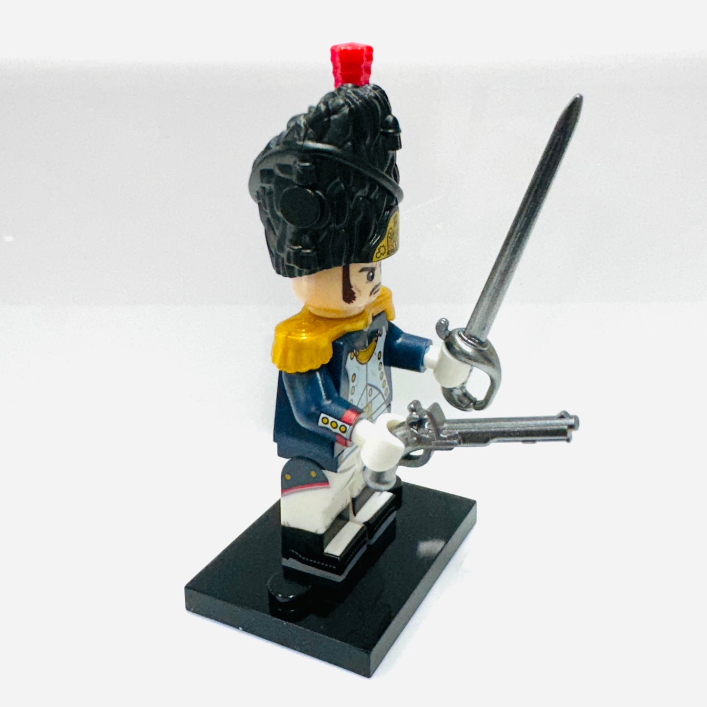 Custom Military Officer Of The French Old Guard Minifigure