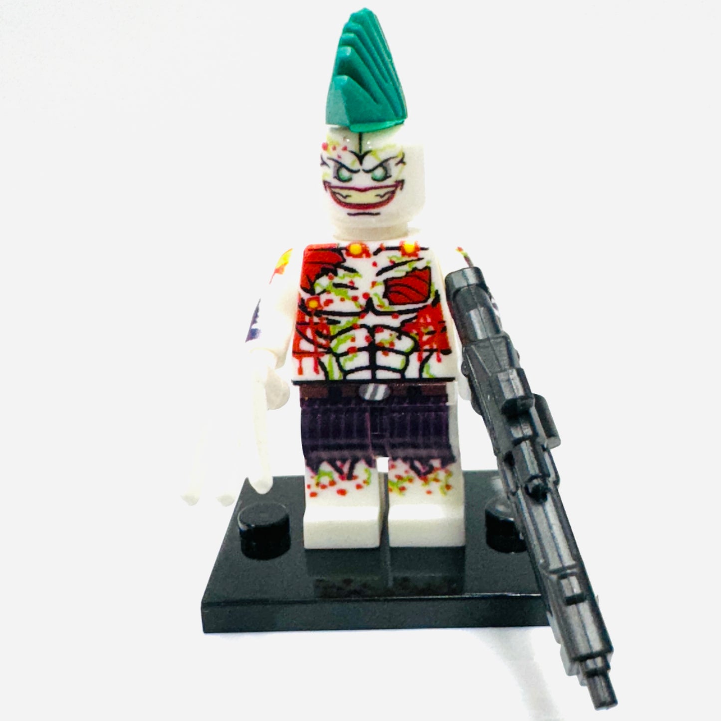 Custom Super Hero Punk Joker Minifigure