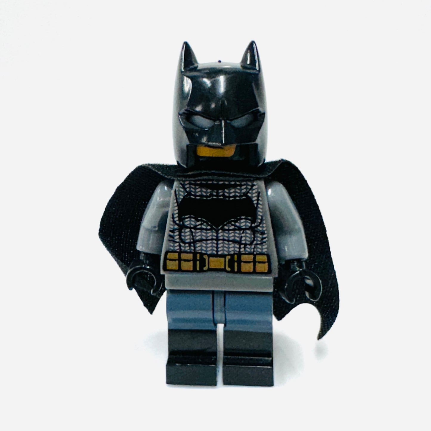 Custom Super Hero Grey Bat Man Minifigure