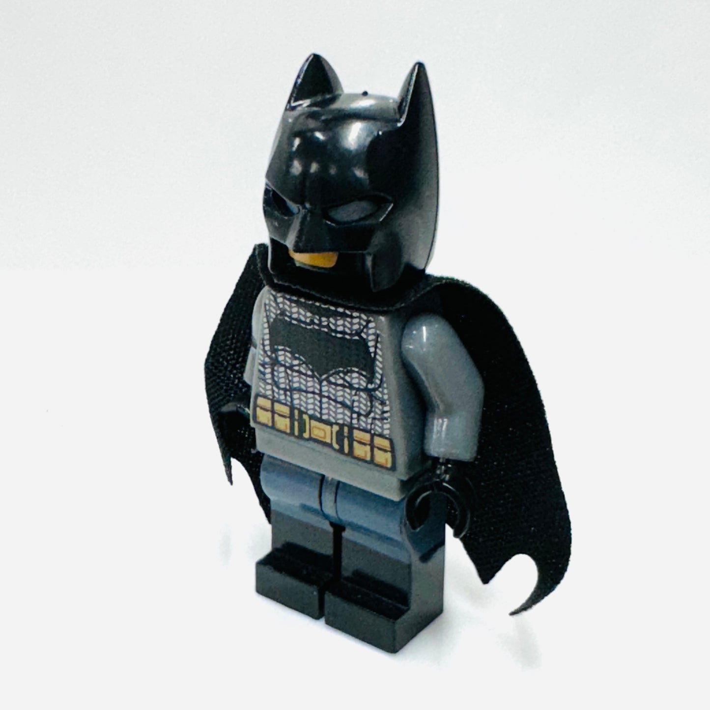 Custom Super Hero Grey Bat Man Minifigure