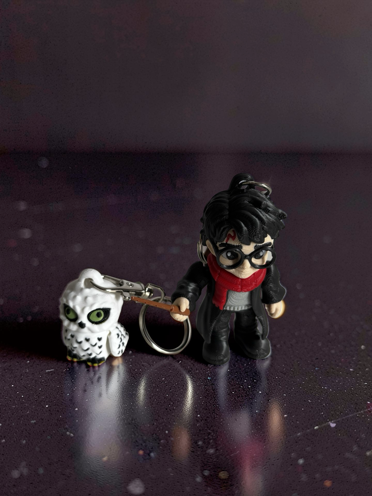 The Potter Family Keychain & Flexi-Figure Collection - 9 Characters To Collect