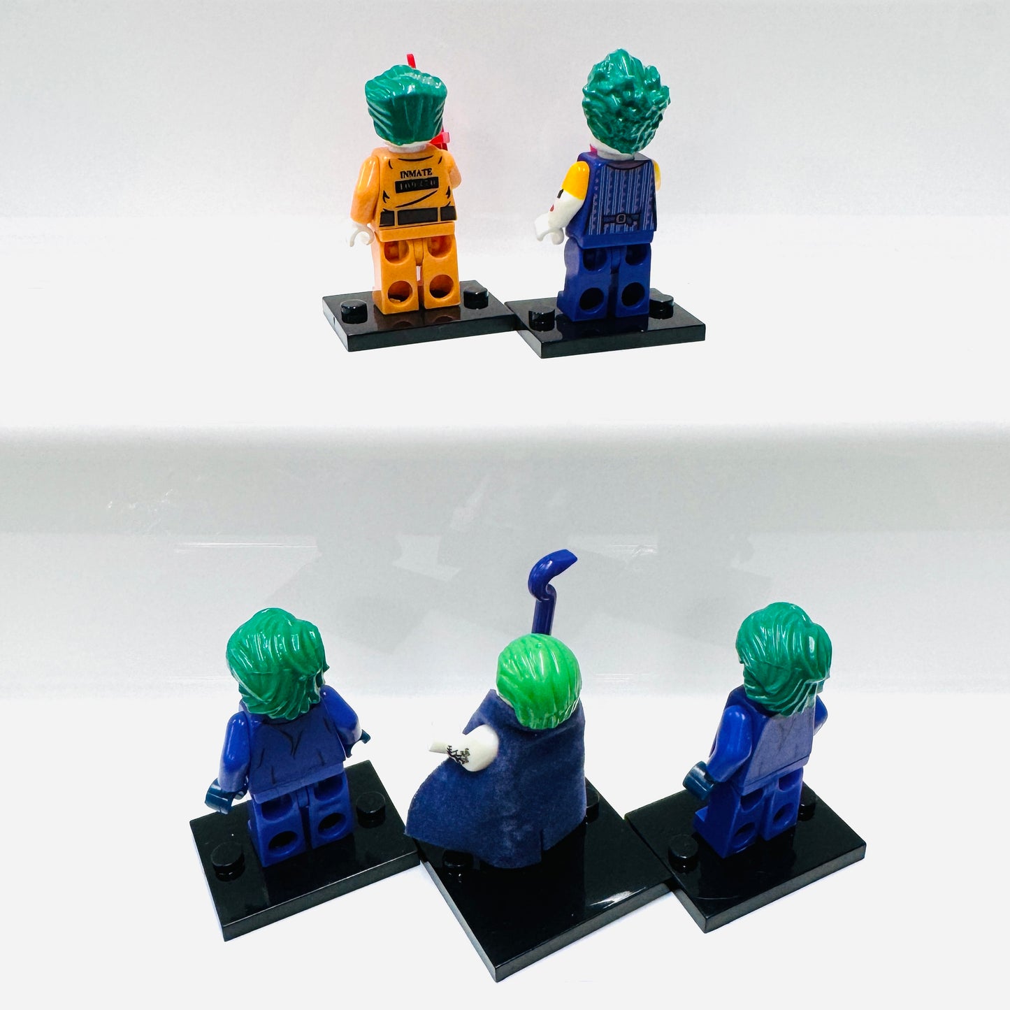 Custom Super Hero Joker Set Of 5 Minifigures