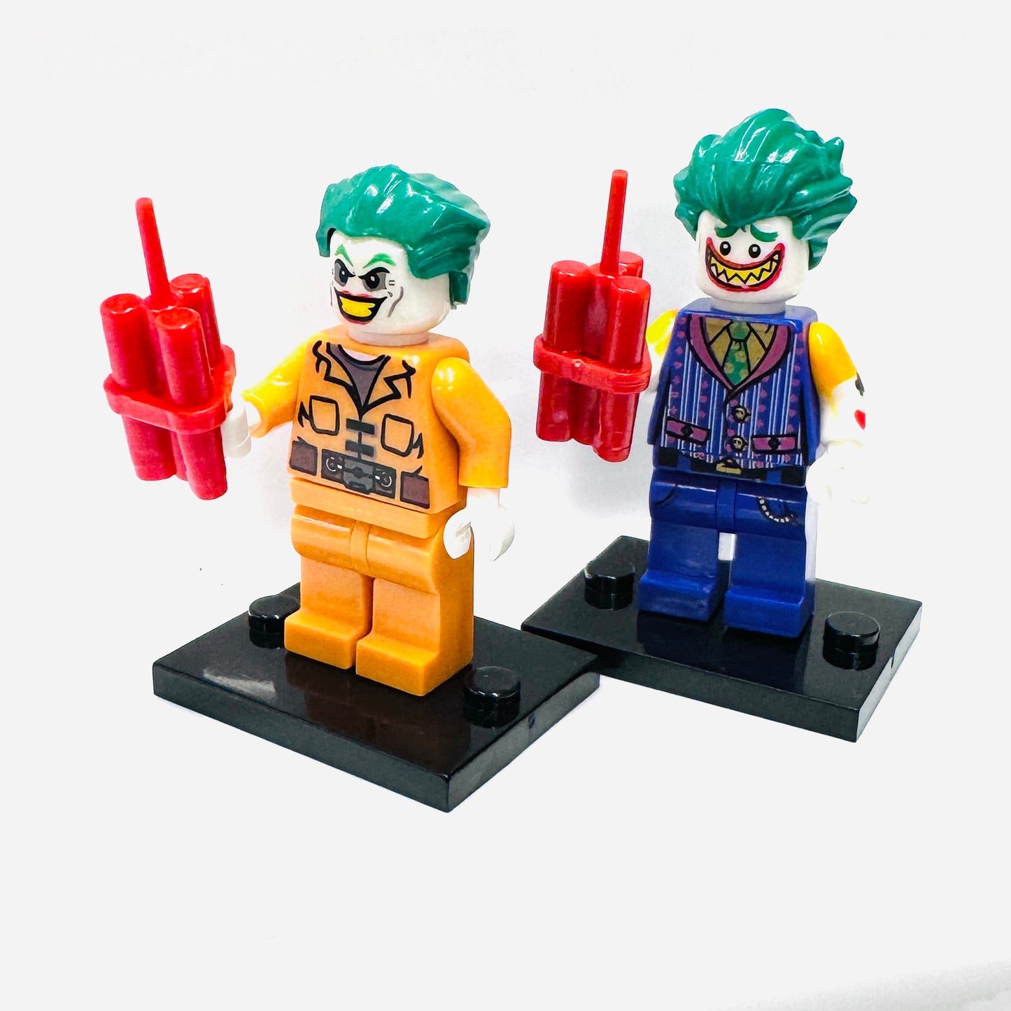 Custom Super Hero Joker Set Of 5 Minifigures