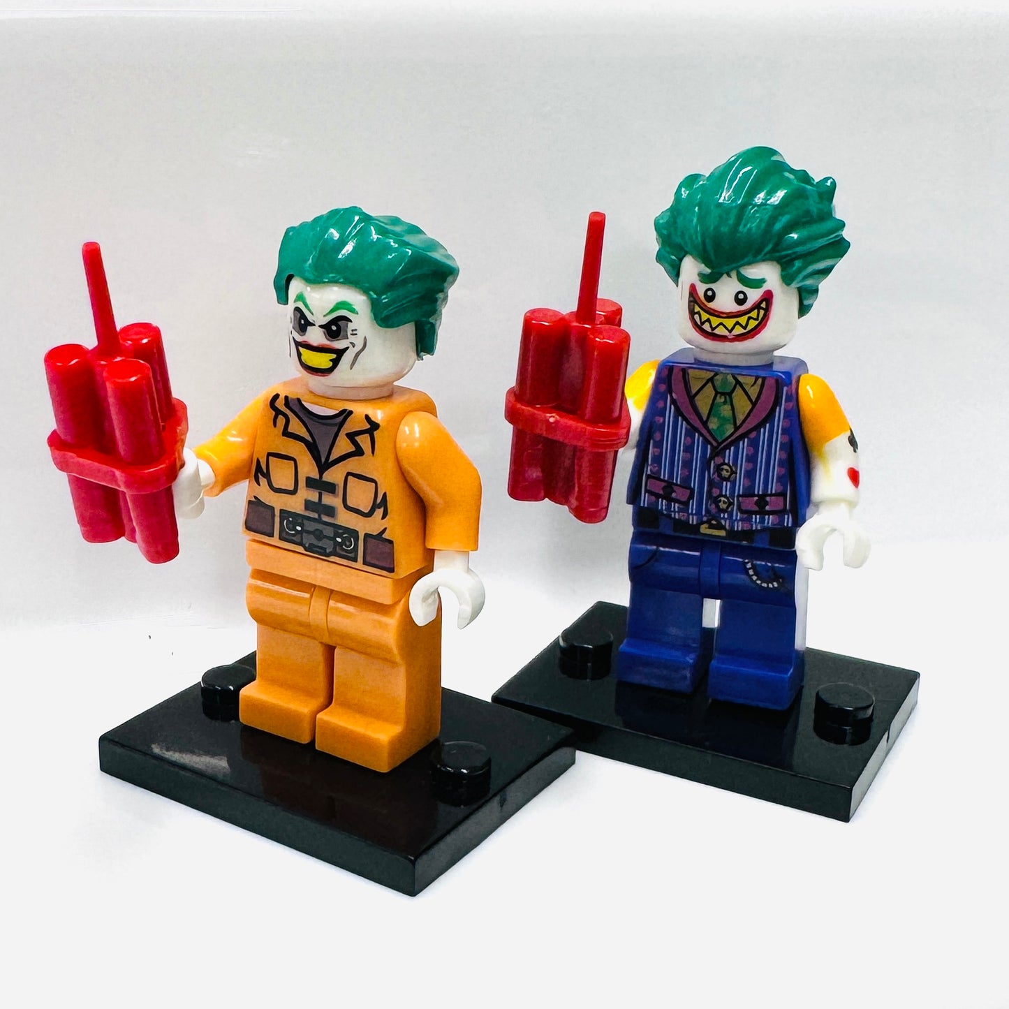 Custom Super Hero Joker Set Of 5 Minifigures