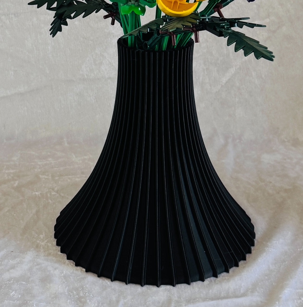 Textured Fluted Vase