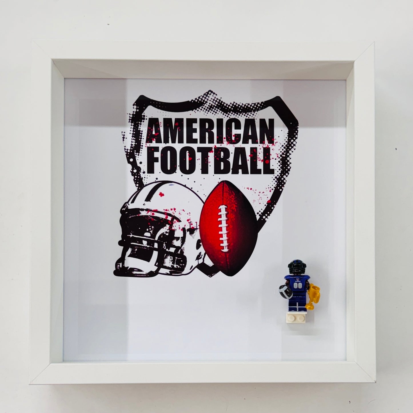 American Footballer RAVENS Figure in a Frame