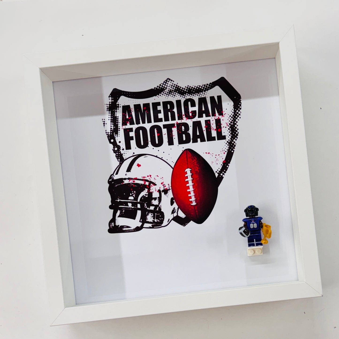 American Footballer RAVENS Figure in a Frame