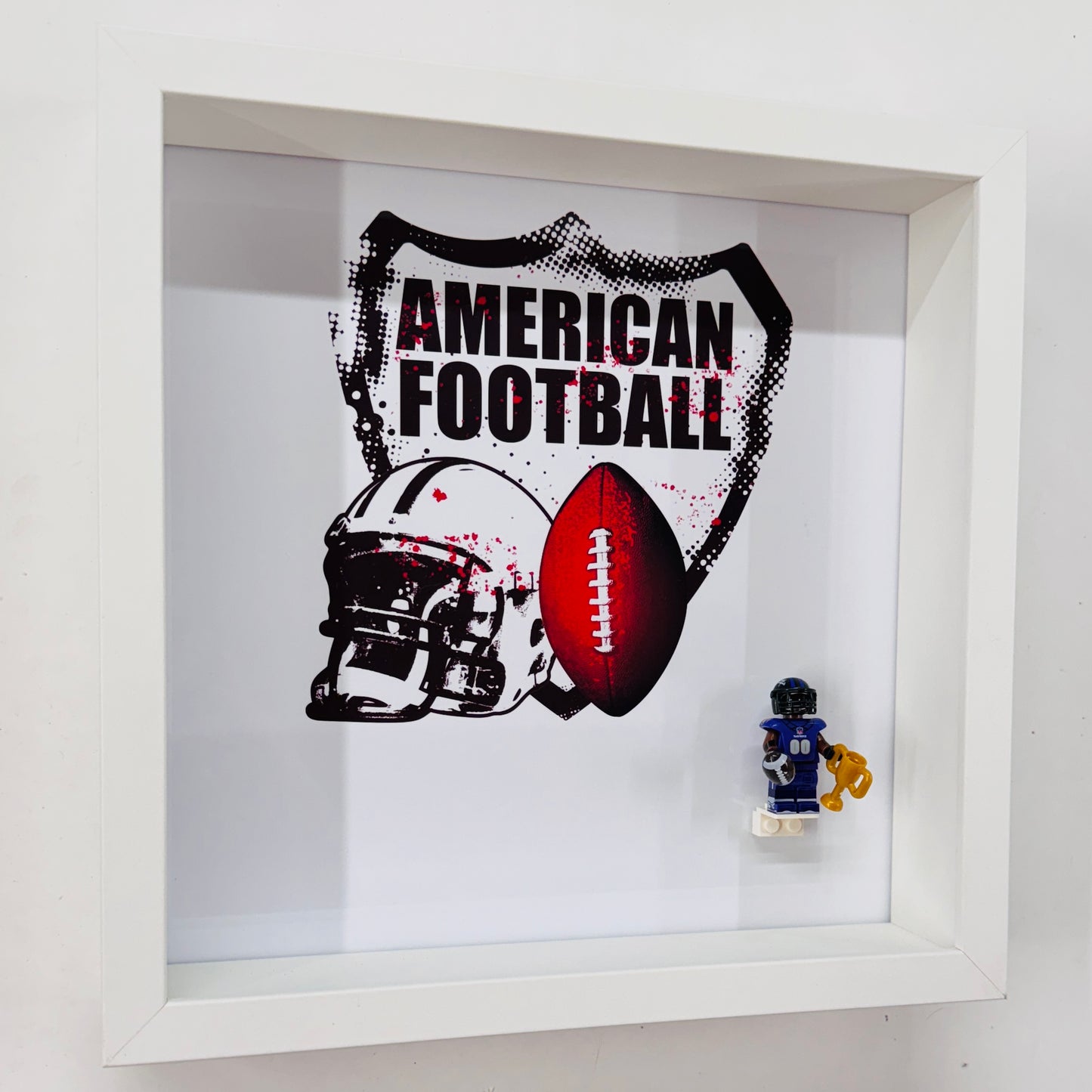 American Footballer RAVENS Figure in a Frame