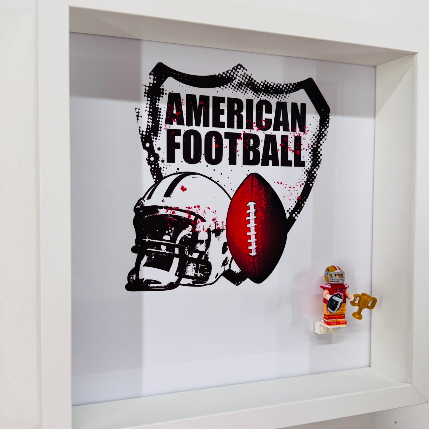 American Footballer 49ERs Figure in a Frame