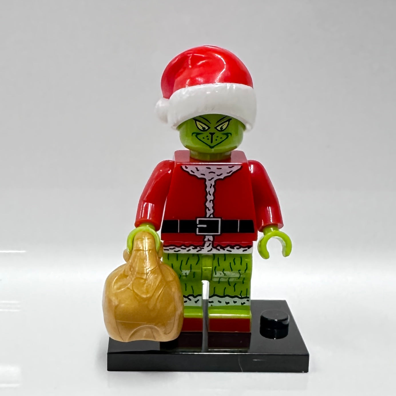 Custom The Grinch Minifigure The Playwell Store