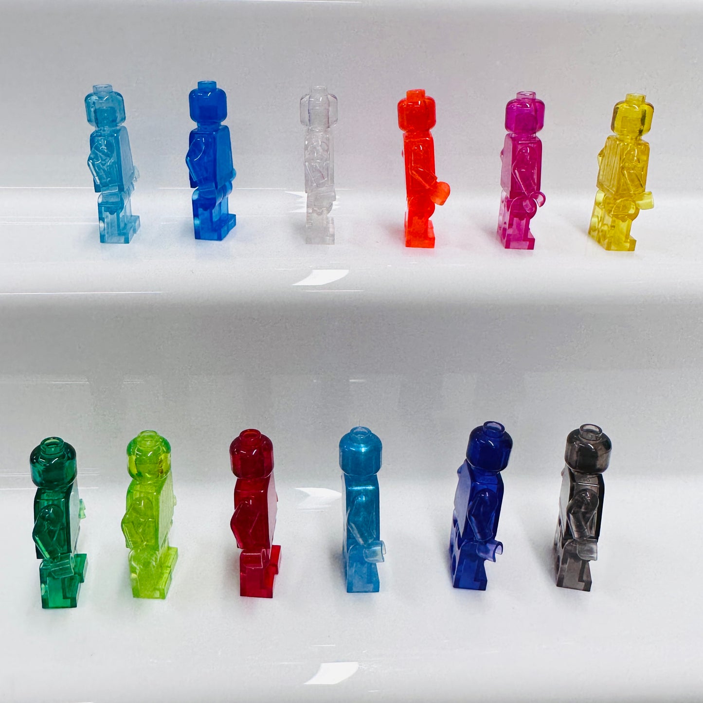 Custom Translucent Monochrome/ Coloured Minifigure