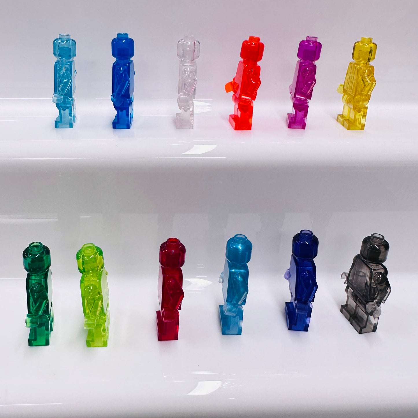 Custom Translucent Monochrome/ Coloured Minifigure