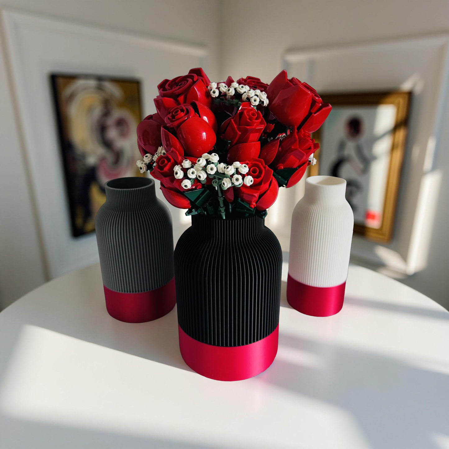 Purpra Flower Vase