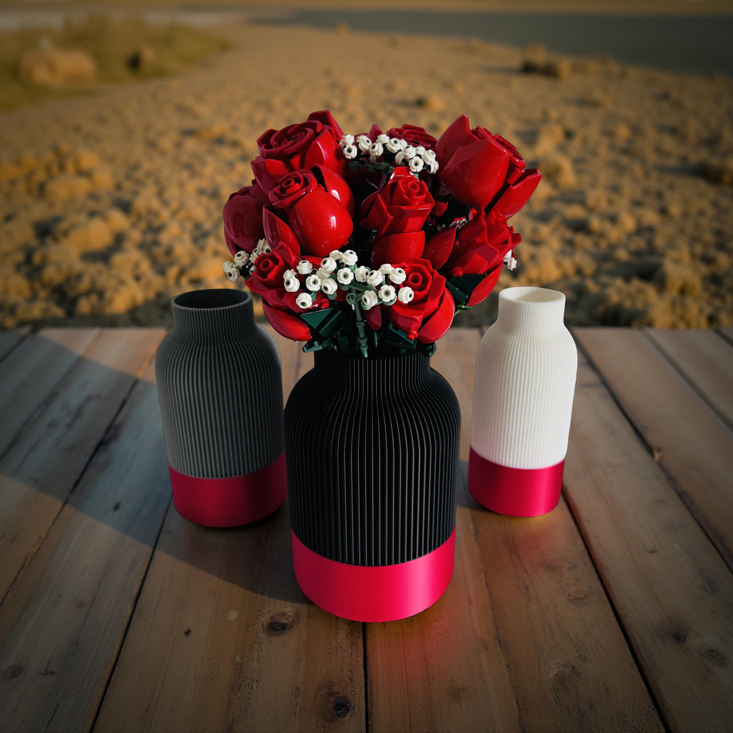 Purpra Flower Vase