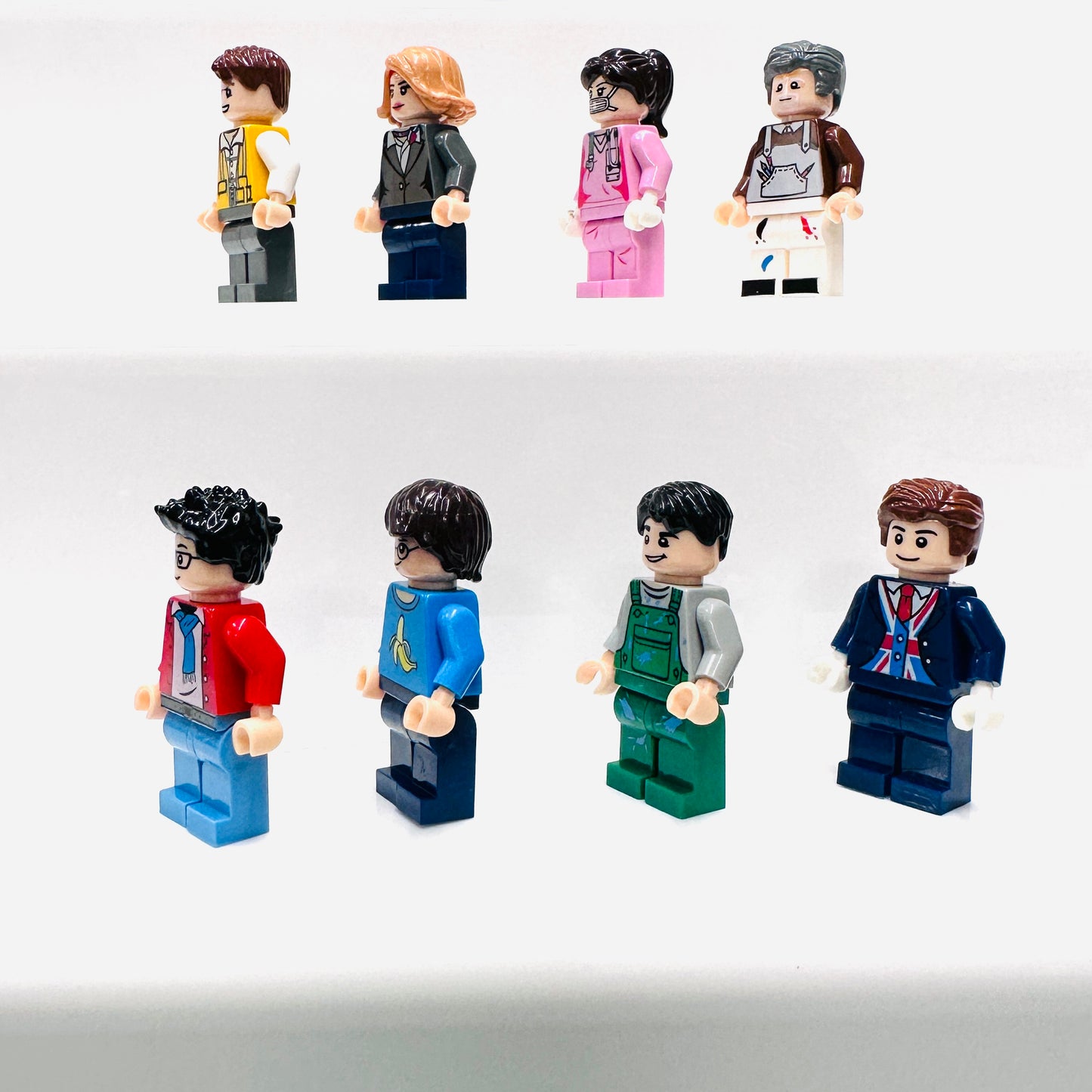 Custom Minifigures Set Of 8 Figures