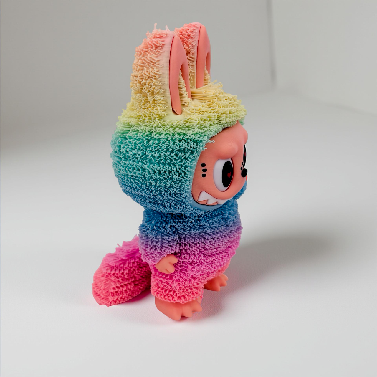 Rainbow Long Haired Monster Elf