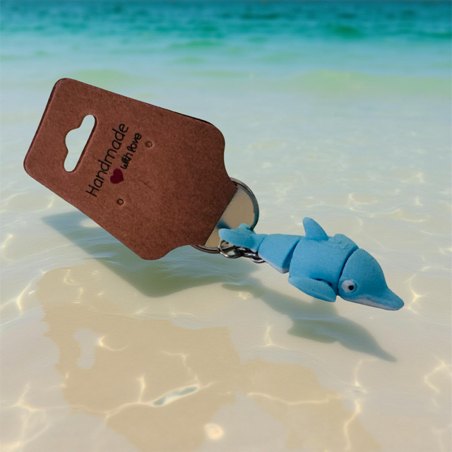 Fleximals Cute Flexi 3D Printed Animal Buddies- Keychains
