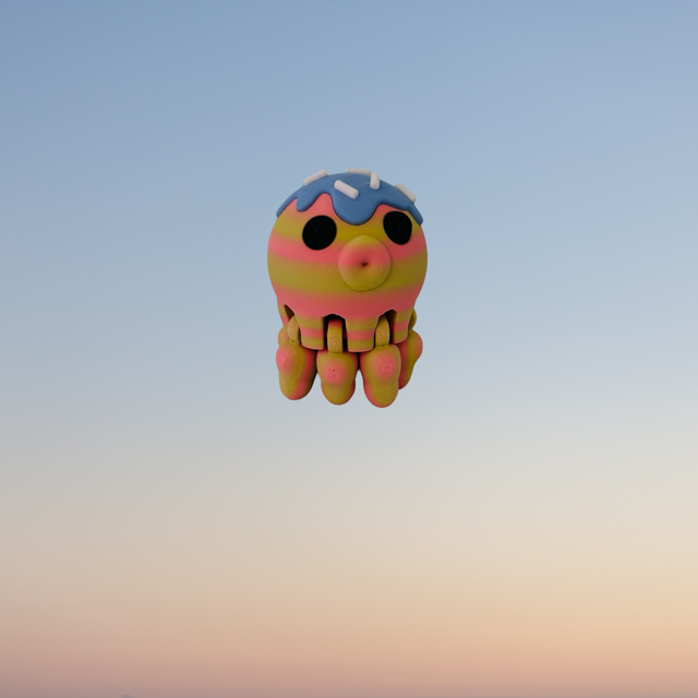 Fleximals Cute Flexi 3D Printed Animal Buddies