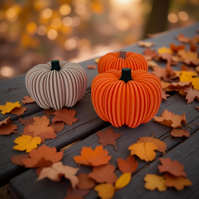 π Small Pumpkin Tealight Holder