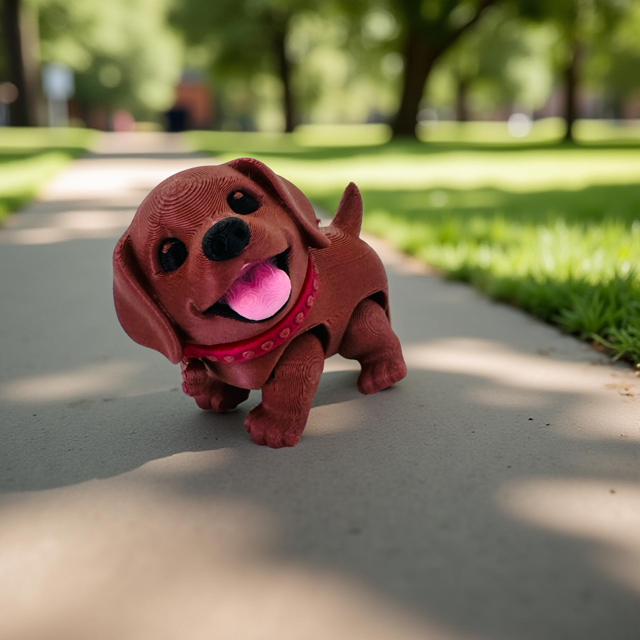 Fleximals Cute Flexi 3D Printed Animal Buddies