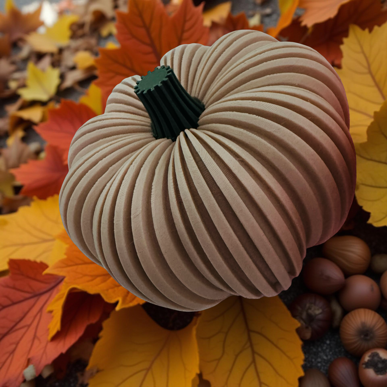 π Small Pumpkin Tealight Holder
