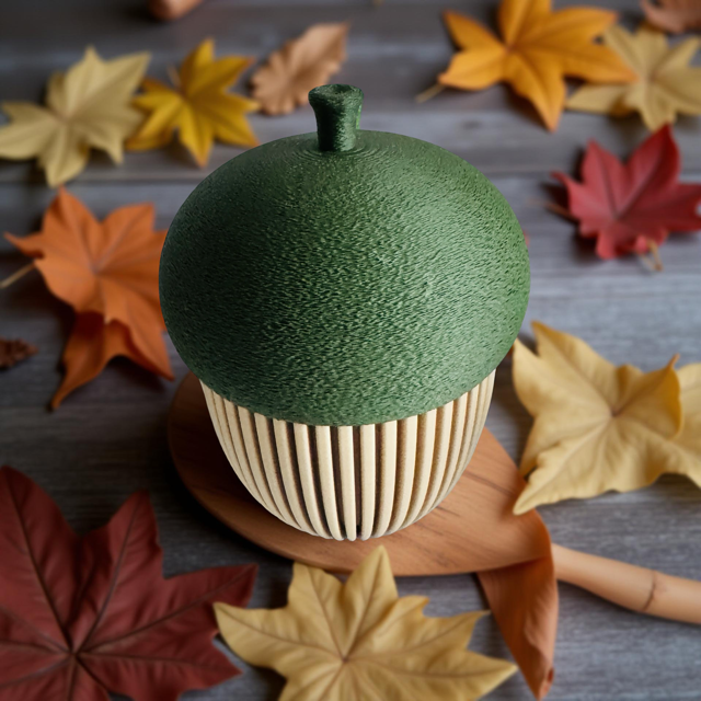 Large Acorn Tealight Holder or Container