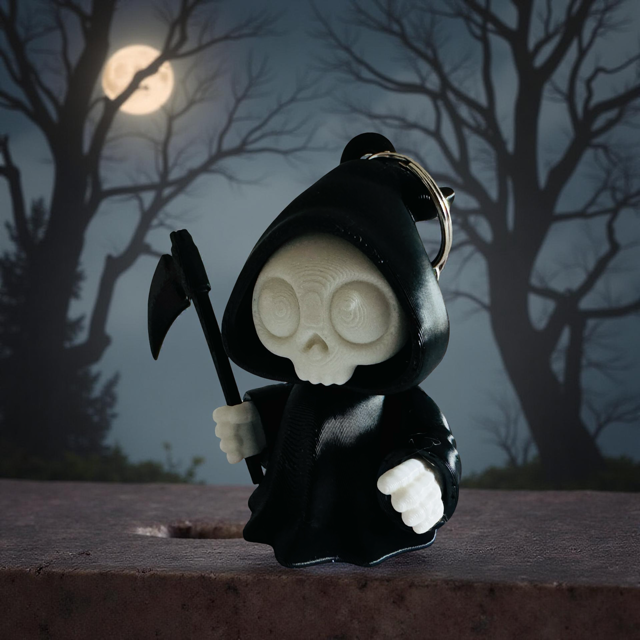 Grim Reaper Keychain