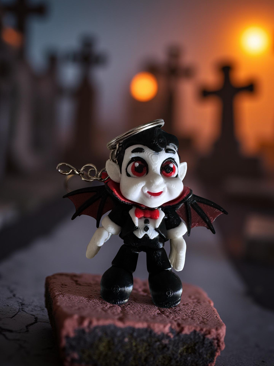 Dracula Keychain