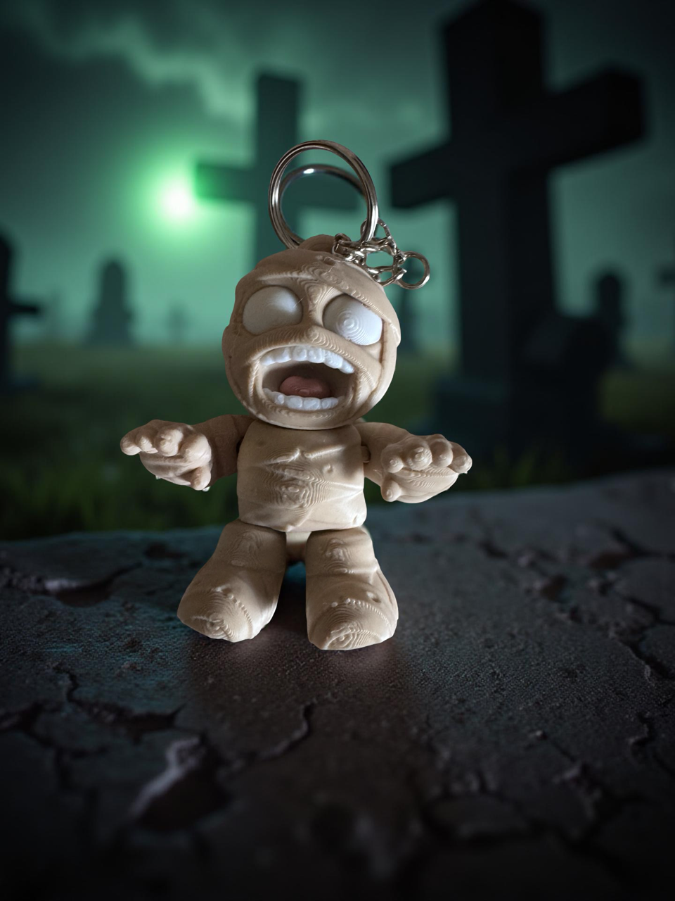Mummy Keychain