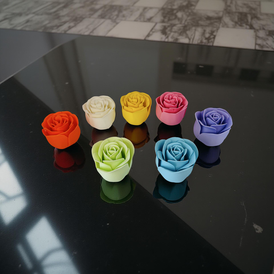 Exquisite 3D Printed Roses with Detachable Stems - Forever in Bloom