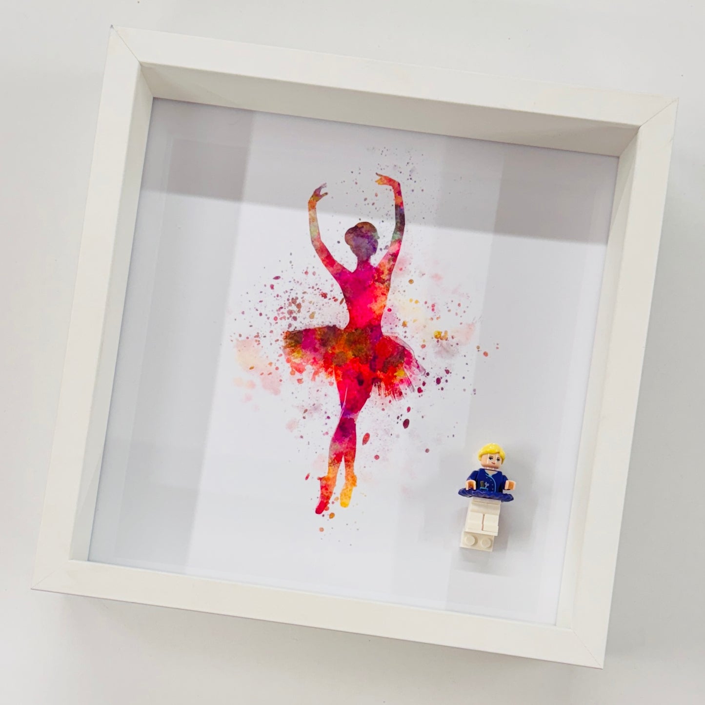 Ballerina/Dancer minifigure in a Frame