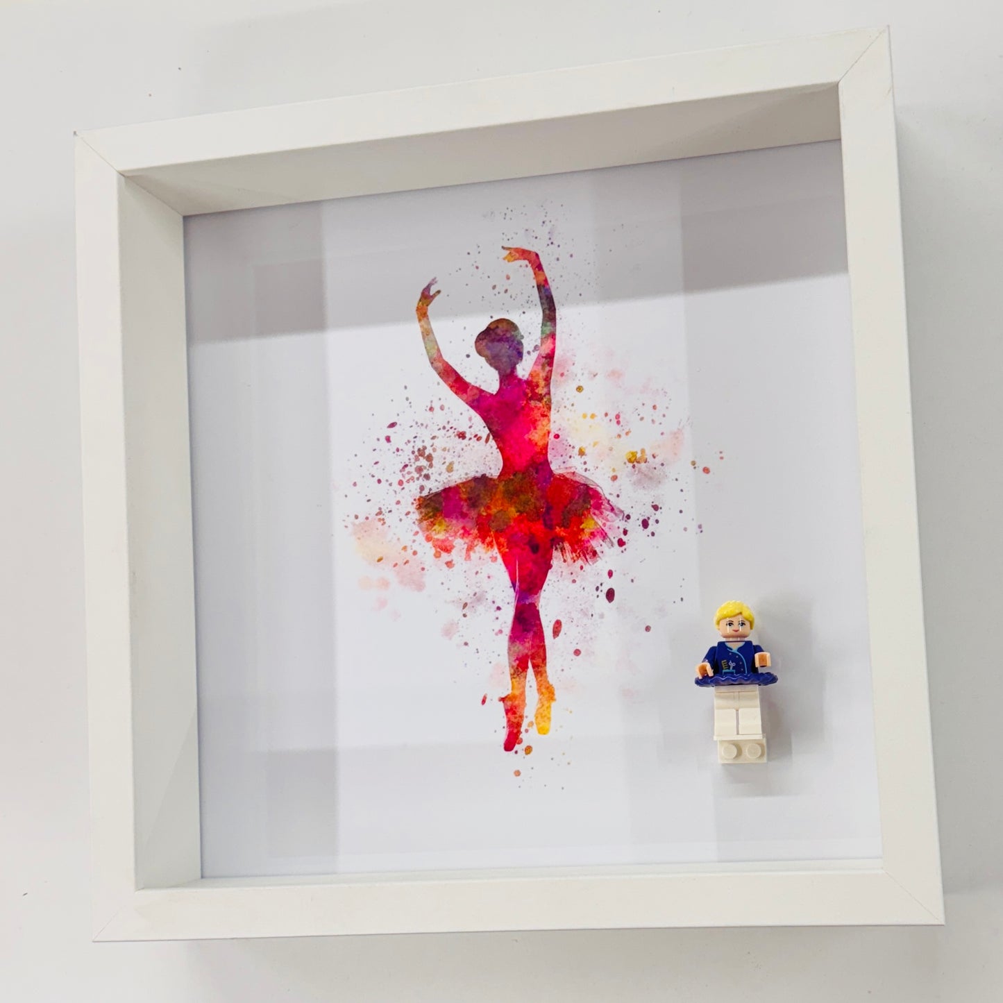 Ballerina/Dancer minifigure in a Frame