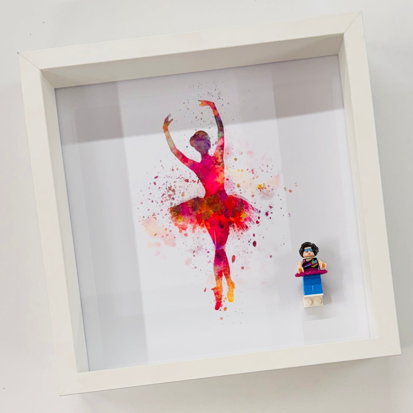 Ballerina/Dancer minifigure in a Frame