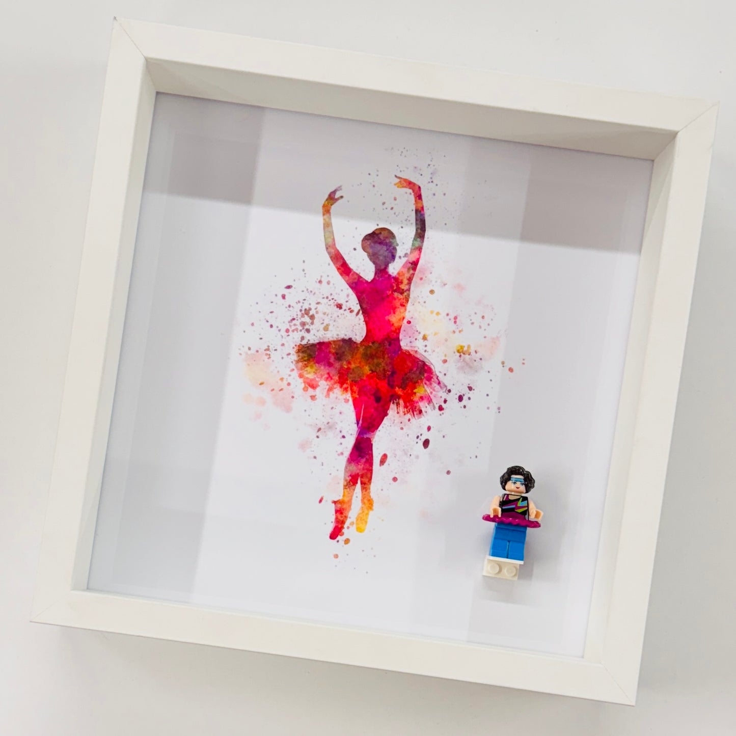 Ballerina/Dancer minifigure in a Frame